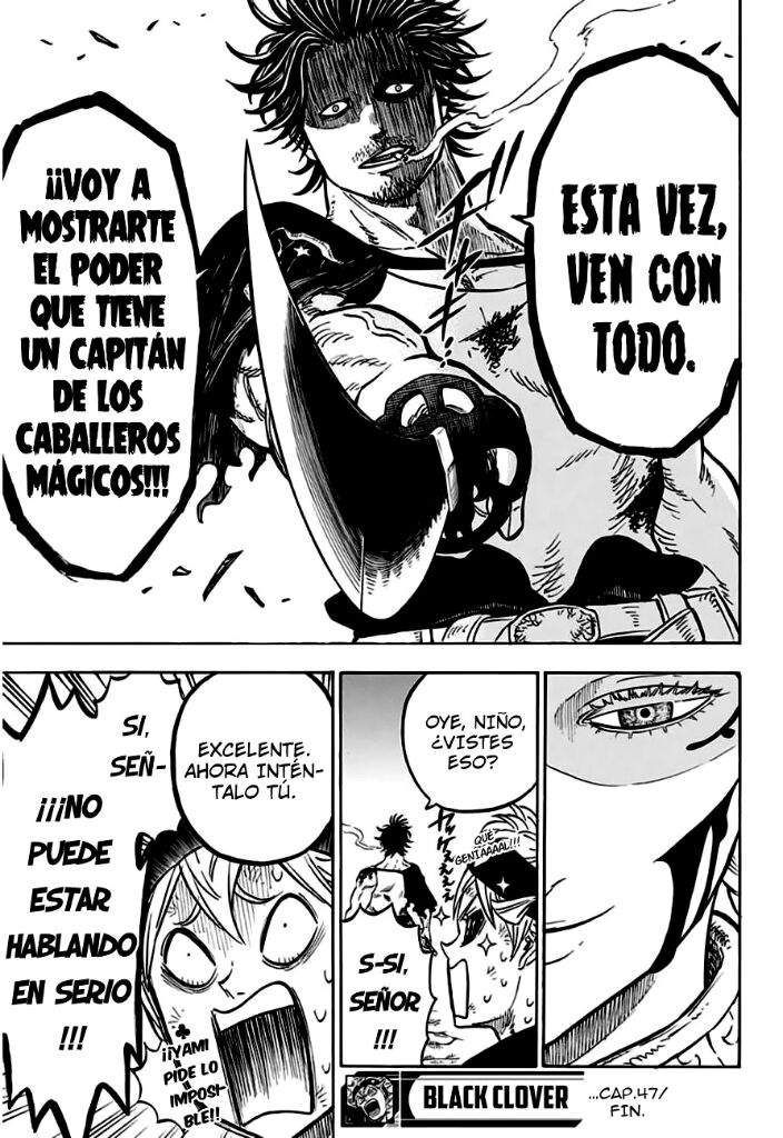 Black Clover Capitulo 60 Español Latino ۩ ۞ ♣ BLACK CLOVER ♣ ۞ ۩ CAPÍTULO ④⑦ | •Manga Amino En Español• Amino