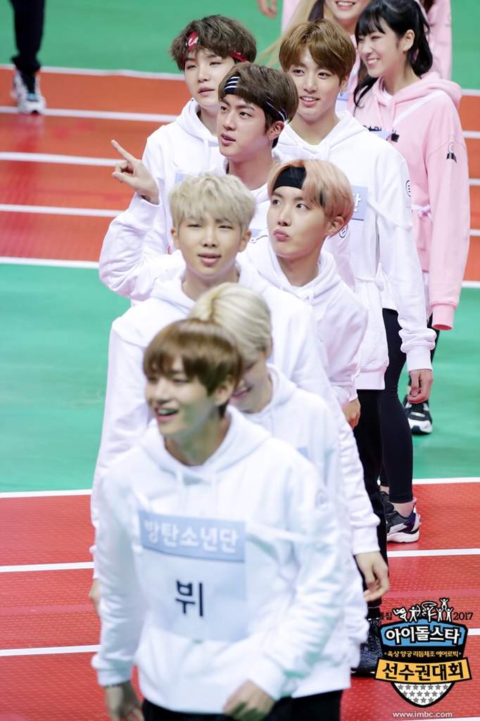 Broadcast Date & Pictures-BTS at 2017 “Idol Star Athletics