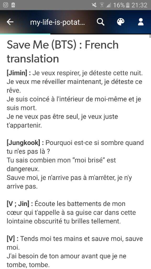 Translating Save Me In French Last Part Army S Amino