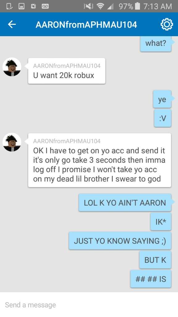 Roblox Account With 20k Robux