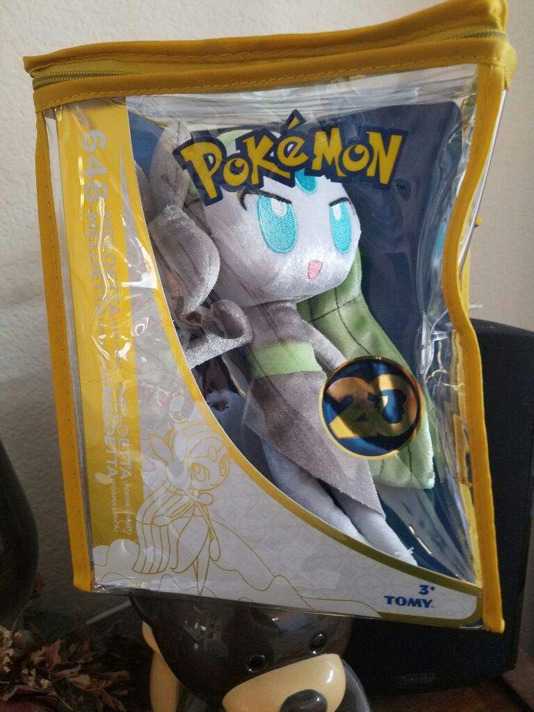 pokemon 20th anniversary meloetta plush