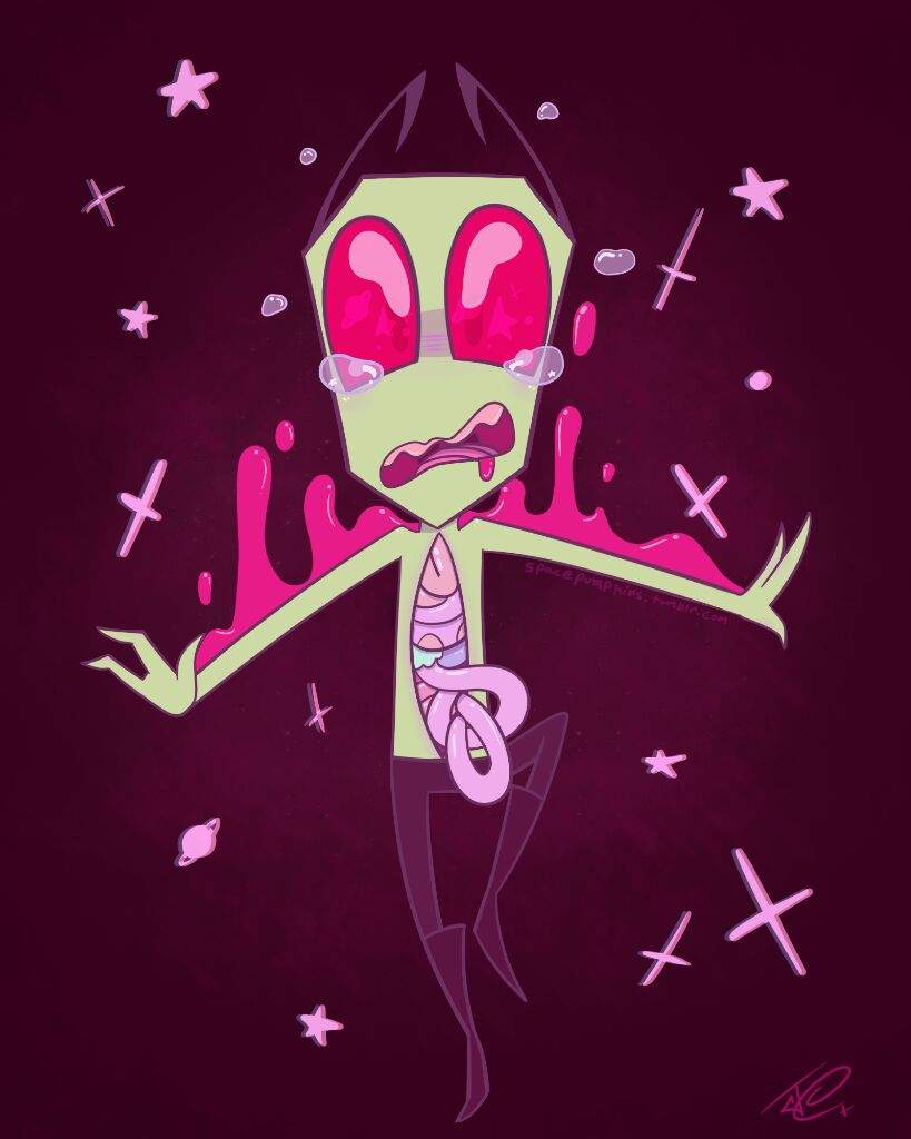 ( Gore Warning!!) Finally It's Finished! | Invader Zim Amino