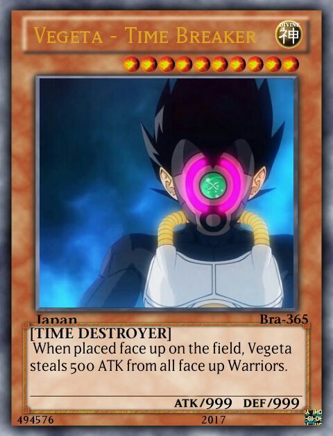 time breaker vegeta