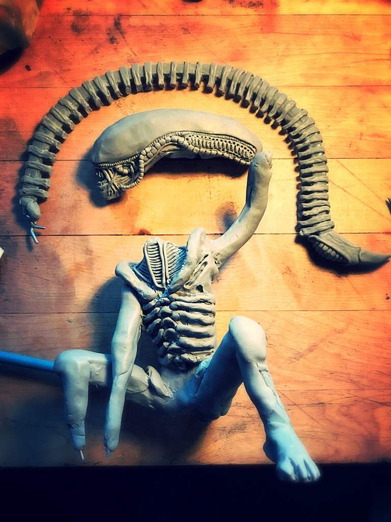 Alien Sculpture Rough Cut Done Horror Amino