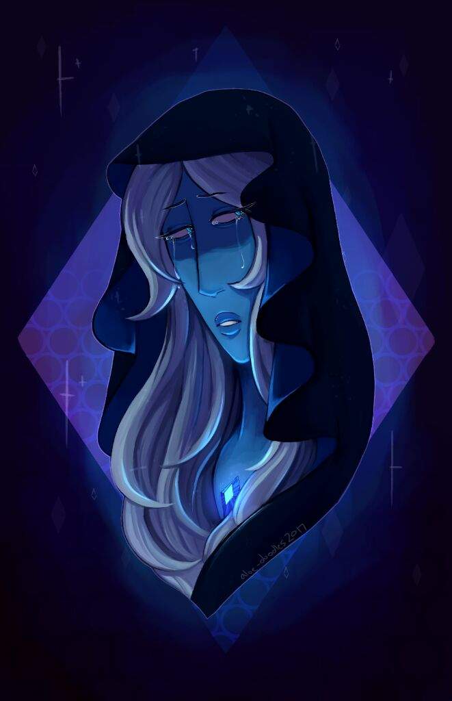 Blue Diamond painting | Steven Universe Amino