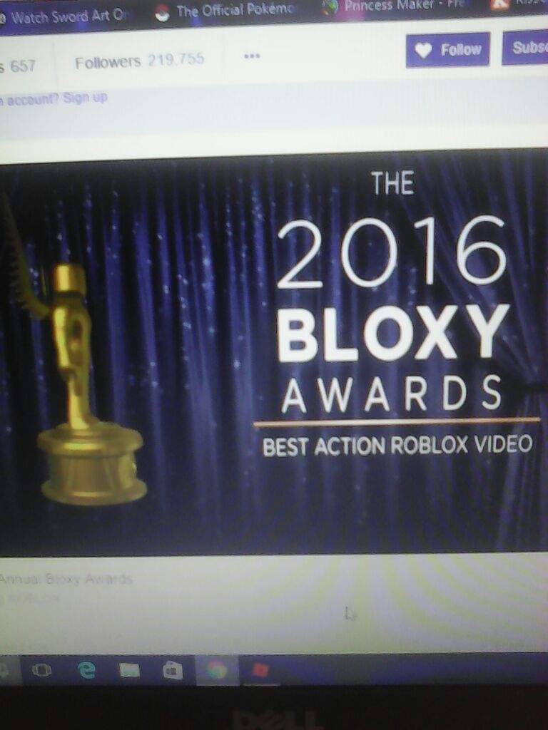 Watching Bloxy Awards Roblox Amino - roblox awards followers