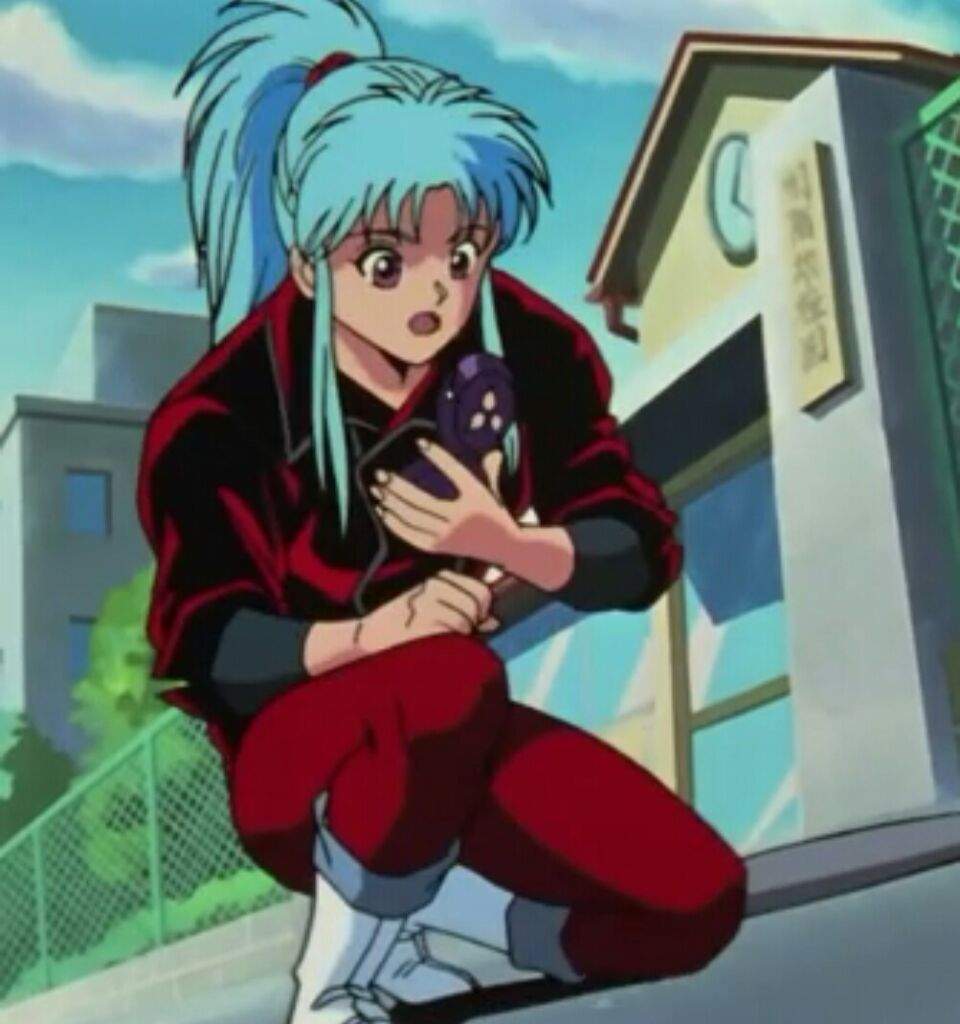 Botan from Yu Yu Hakusho in a casual 90's outfit by me : r/anime