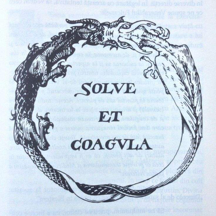 Resultado de imagen de solve et coagula