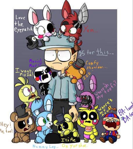 My fanf ships | Five Nights At Freddy's Amino