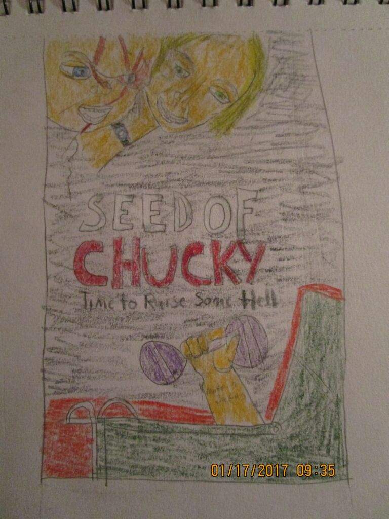 seed of chucky drawing