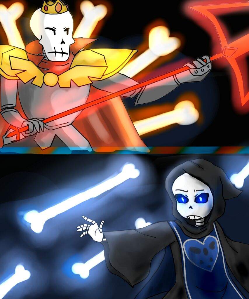 Altertale Sans And Papyrus Fight Undertale Amino