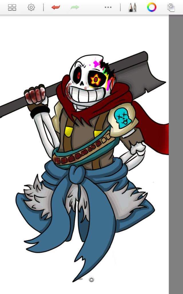 Horror Ink Sans Undertale Amino He's like a version of me and to show some love to him i decided to draw him and i hope you guys like it! horror ink sans undertale amino