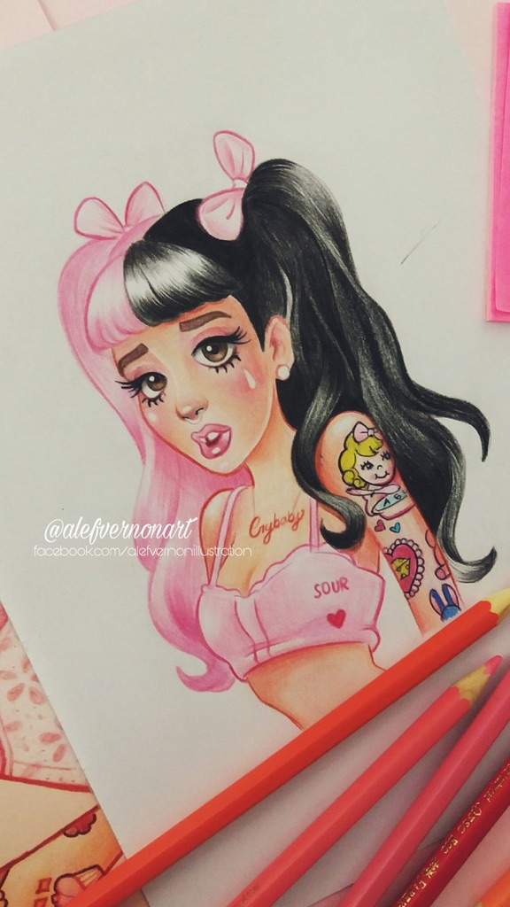 🍬~Alefvernonart~The Best Melanie Martinez FanArt!~🍬 | Crybabies Amino