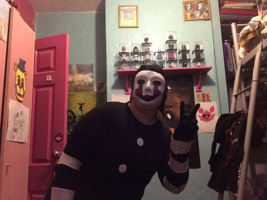 Marionette Cosplay FT. Phone Guy Plush | Five Nights At Freddy's Amino