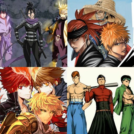 Which Main Characters Had The Best Squad? | Anime Amino