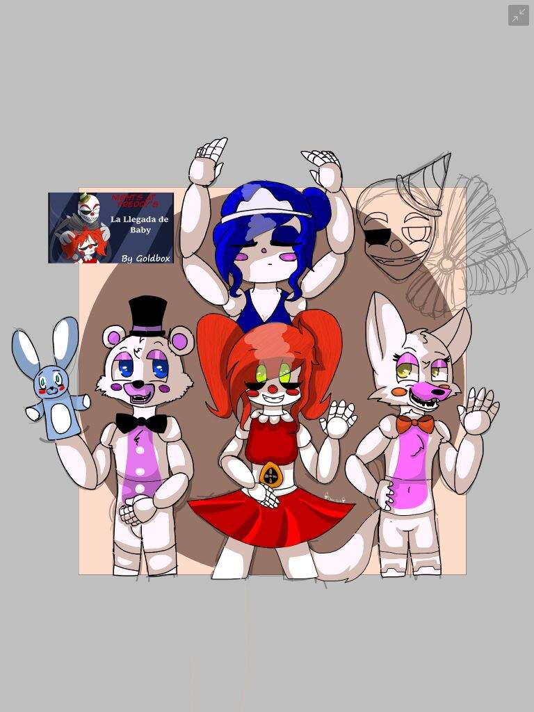 All The Sister Location Crew Five Nights At Freddy S Amino