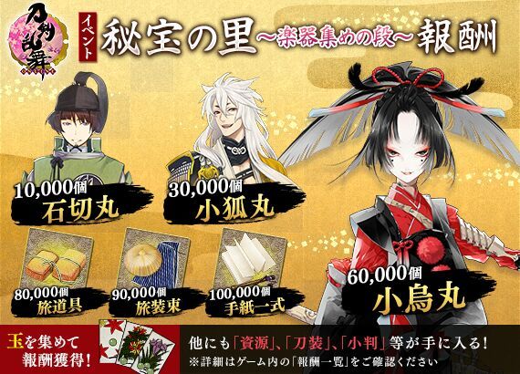 Update Village Of Treasures Event Sengo Muramasa Smithing Campaign Touken Ranbu Amino 刀剣乱舞 Amino