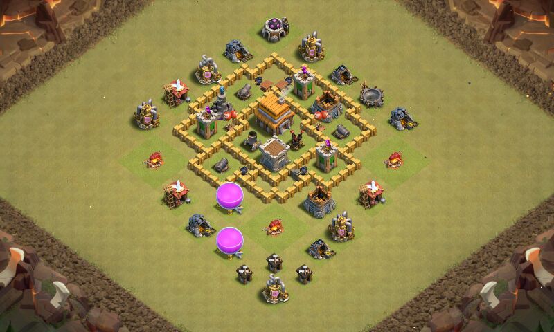 Layout De Guerra Cv 5 Clash Of Clans Pt Br Amino