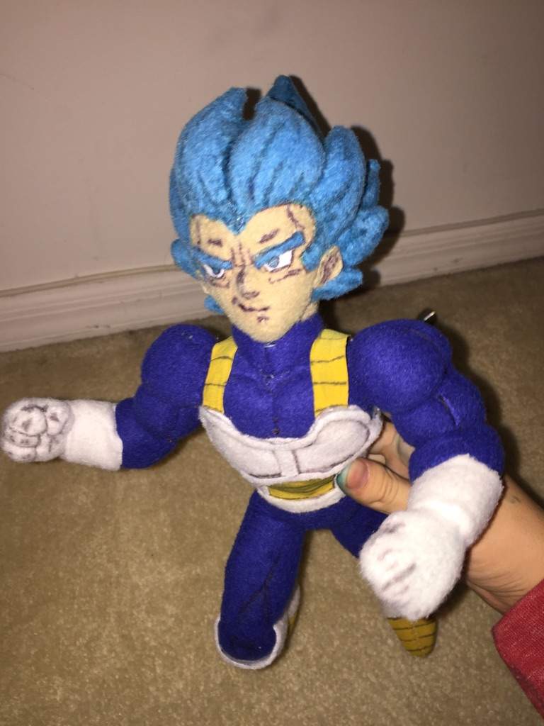 gogeta blue plush