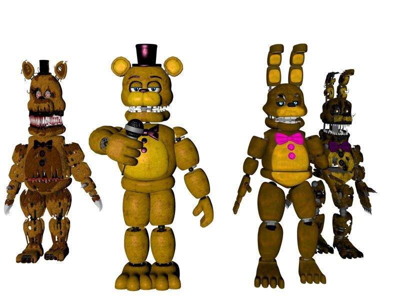 Fredbear e Spring Bonnie Amigos | Five Nights at Freddys PT/BR Amino