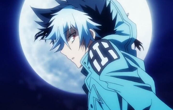 kuro blue hair anime