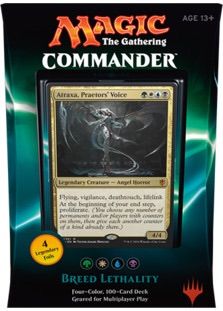 commander deck lethality breed decks mtg magic commanders kwai josh lee cards ranking atraxa partner precon sealed face