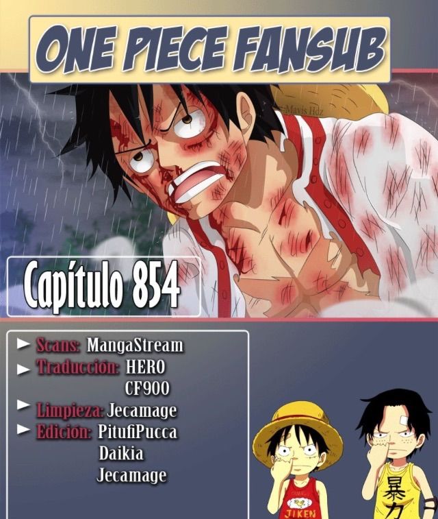 One Piece Ep 854 Manga Shin Sekai Amino Amino