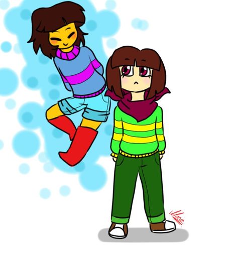 Underswap - Frisk and Chara | Undertale Amino