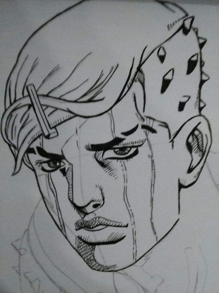 Jobin Higashikata drawing | Anime Amino