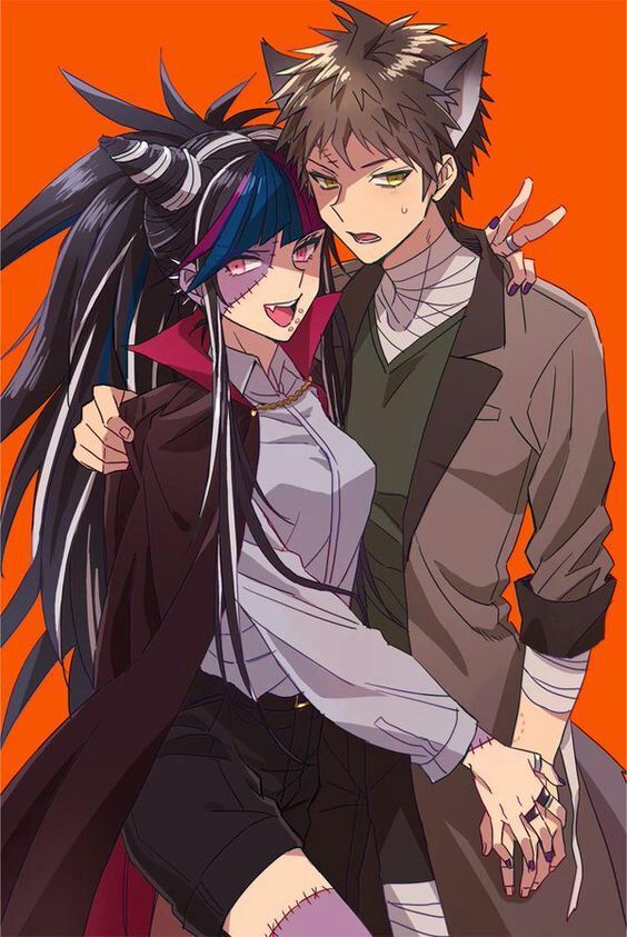 Ibuki Mioda X Hajime Hinata Danganronpa Amino 