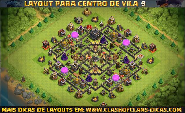 Layouts De Farm Para Centro De Vila 9 Clash Of Clans Pt Br Amino