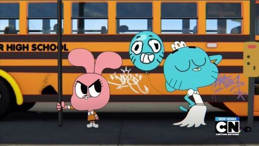 Amazing World Of Gumball Review "The Dress" .
