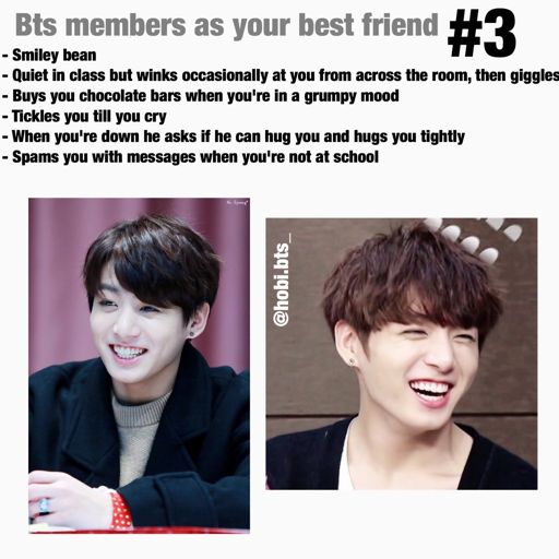 BTS members as your best friend #3 | ARMY's Amino