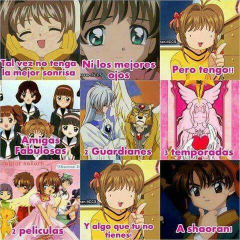 Memes de Sakura CardCaptor | •Sakura Card Captor• Amino