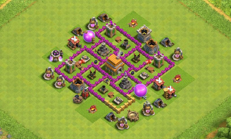 Layout De Push Para Cv 6 Clash Of Clans Pt Br Amino