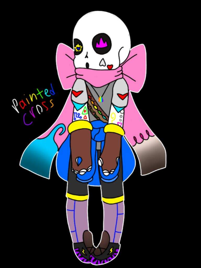 Ink Sans X Cross Seir Painted Crosspc Undertale Amino