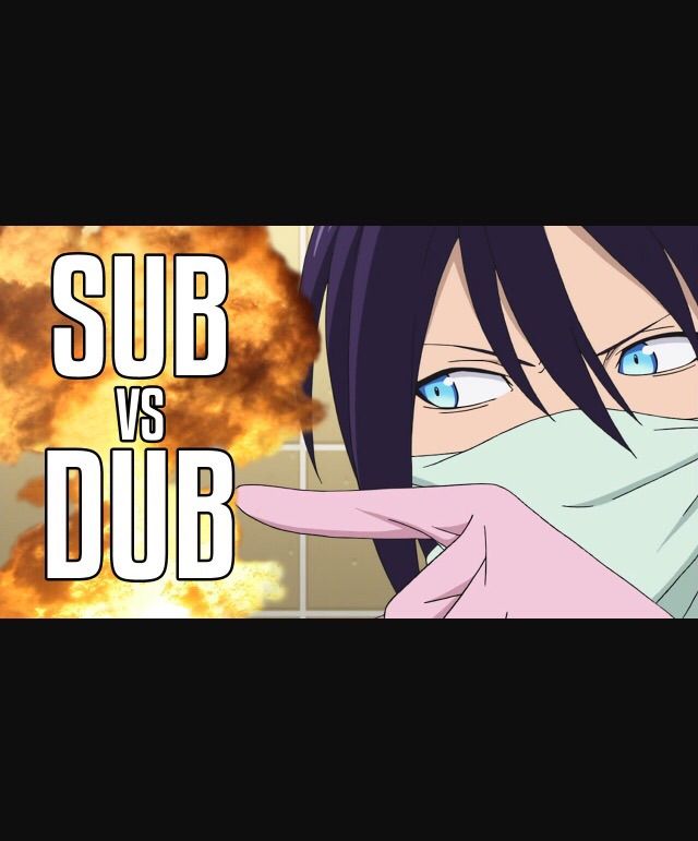 Anime dub and sub