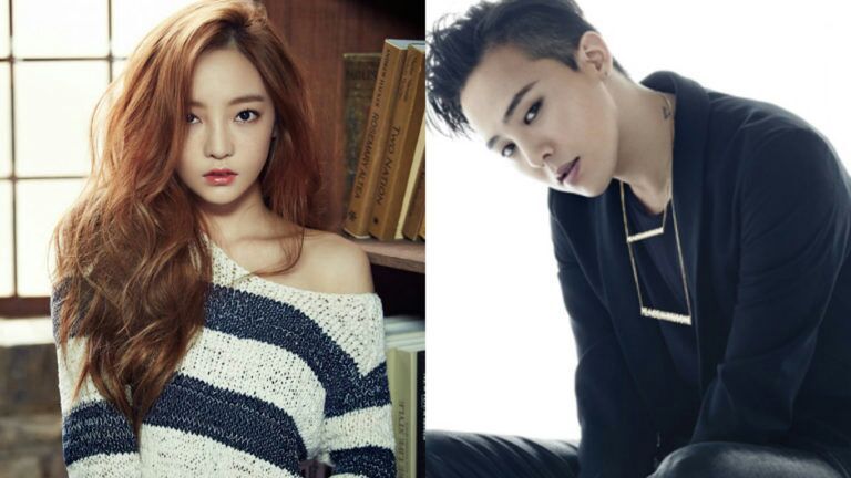 Goo Hara Denies Dating Rumors With G Dragon After Group Hangout At Amusement Park Big Bang Amino Amino