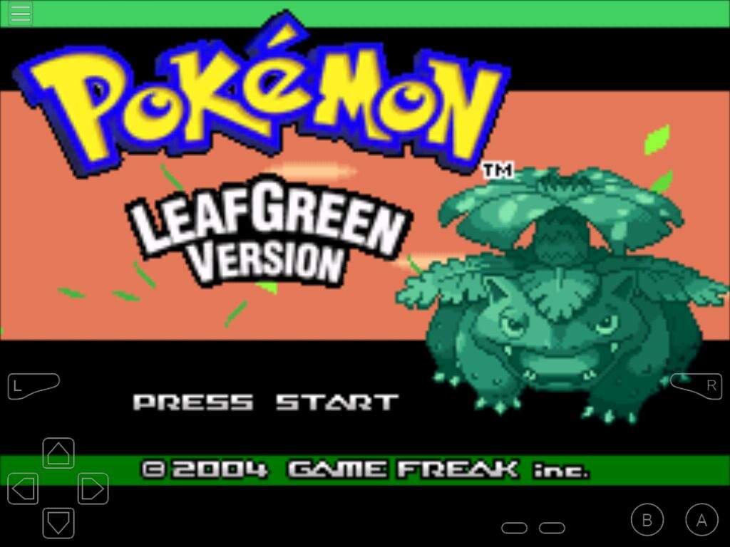 Pokemon Leaf Green Randomizer Nuzlocke Pick My Starter 1