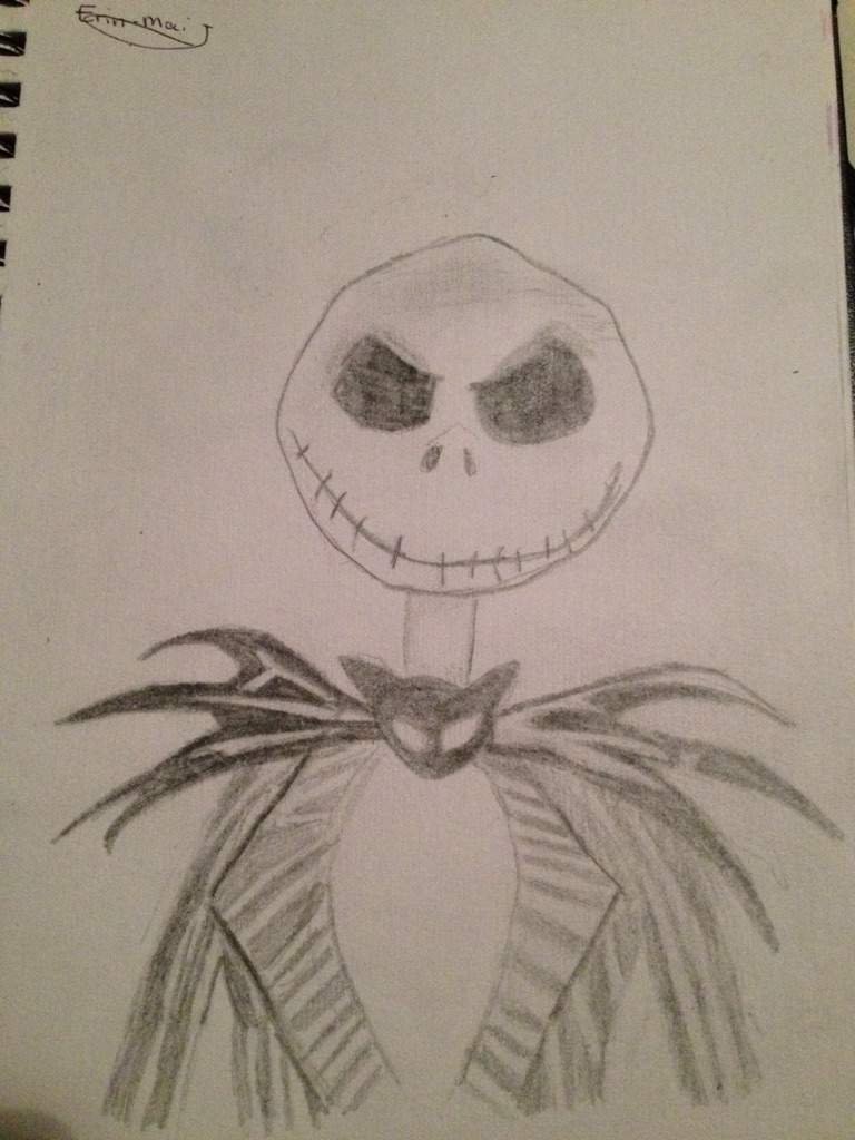 Jack the skeleton drawing | Emo Amino