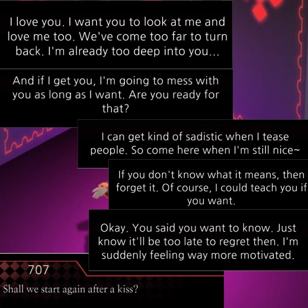 707 Route messages//calls | Wiki | Mystic Messenger Amino