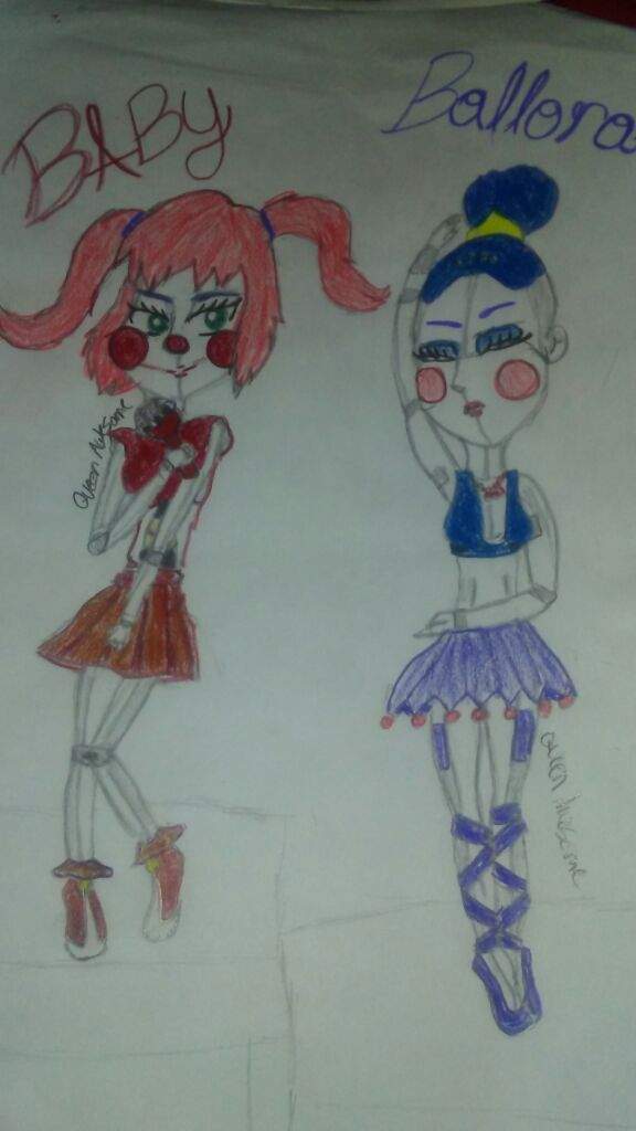 Sister Location Drawing Five Nights At Freddy S Amino