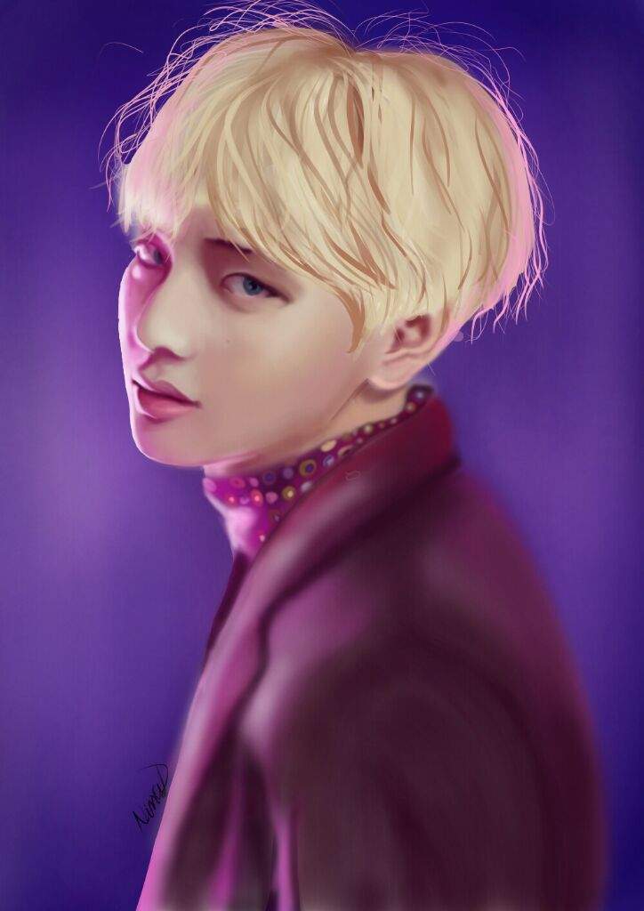 BTS V Wings Fanart | K-tastic Amino