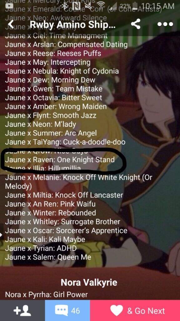 Rwby Amino Ship Names Guide RWBY Amino