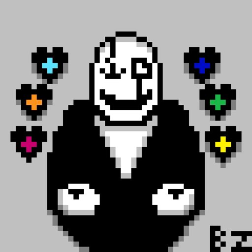 All souls with attacks. (Pixel Gif) | Undertale Amino