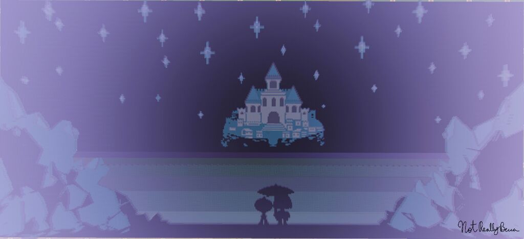 Castle View Pixel Art | Undertale Amino