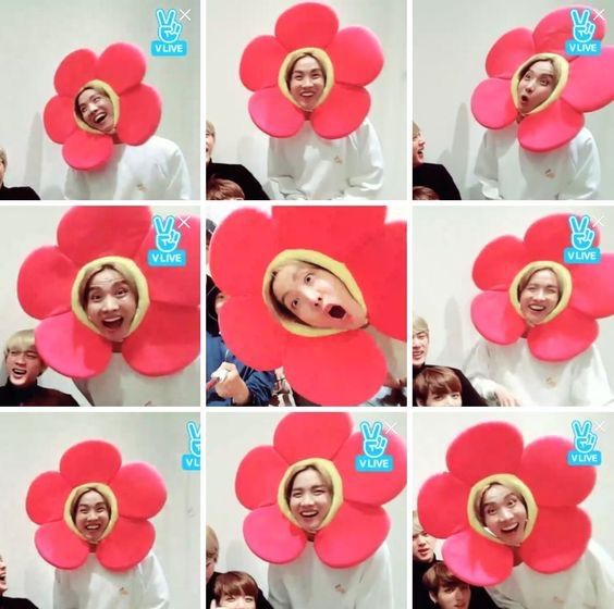 jhope flower hat