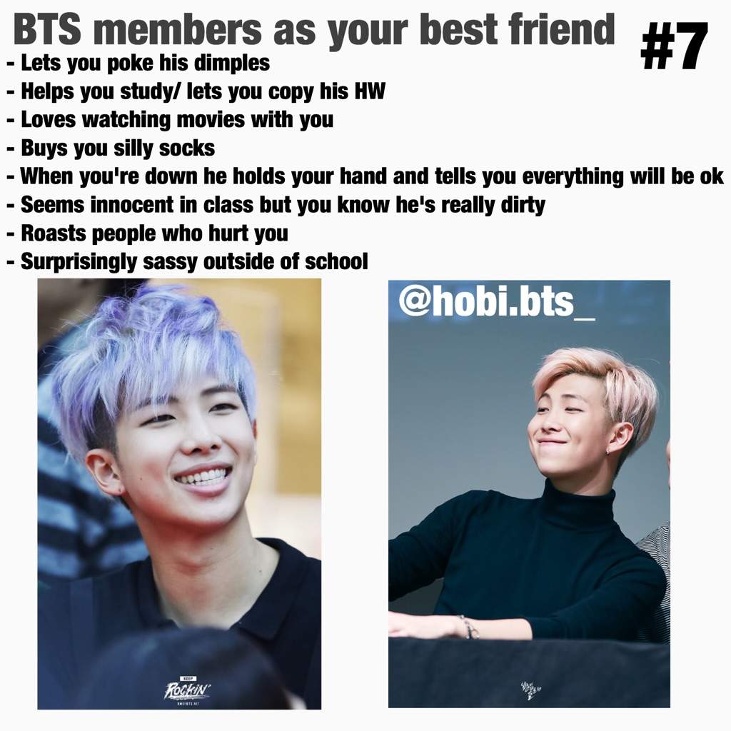 BTS members as your best friend #7 | ARMY's Amino