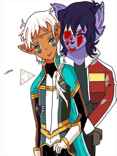 Finished the art for Galra Keith and Altean Lance after almost 4 whole ...