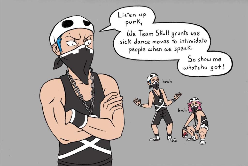 pokemon team skull shirt